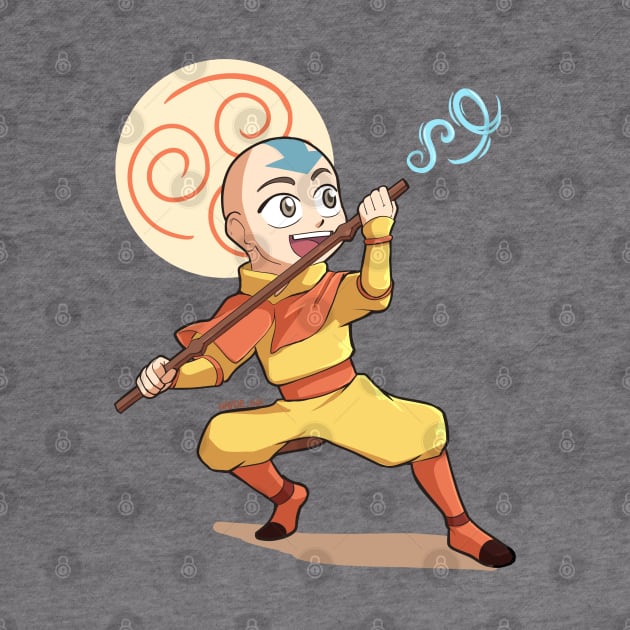 Airbending by Hayde